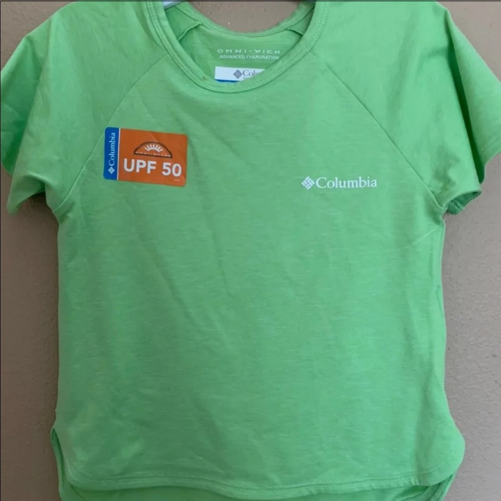 New Columbia Boys 4/5 SPF 50 Shirt